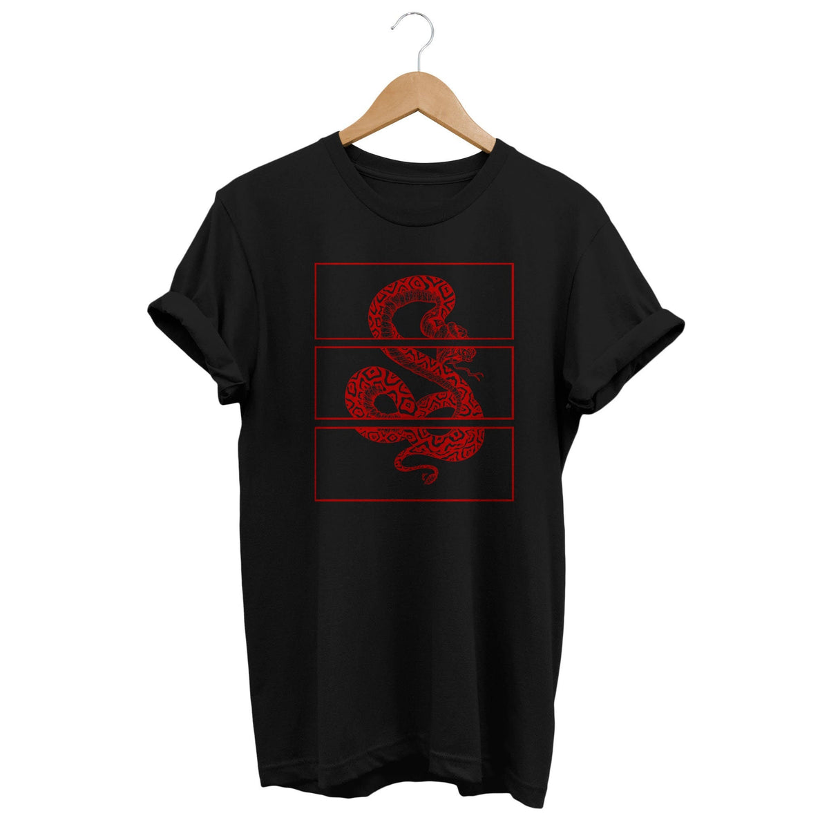 Red Snake T shirt Soft Grunge Clothes Serpent Aesthetic Clothing Urban Streetwear Alternative Clothes Graphic Tee – Feel-Good Design · Top Pick For Any Outfit