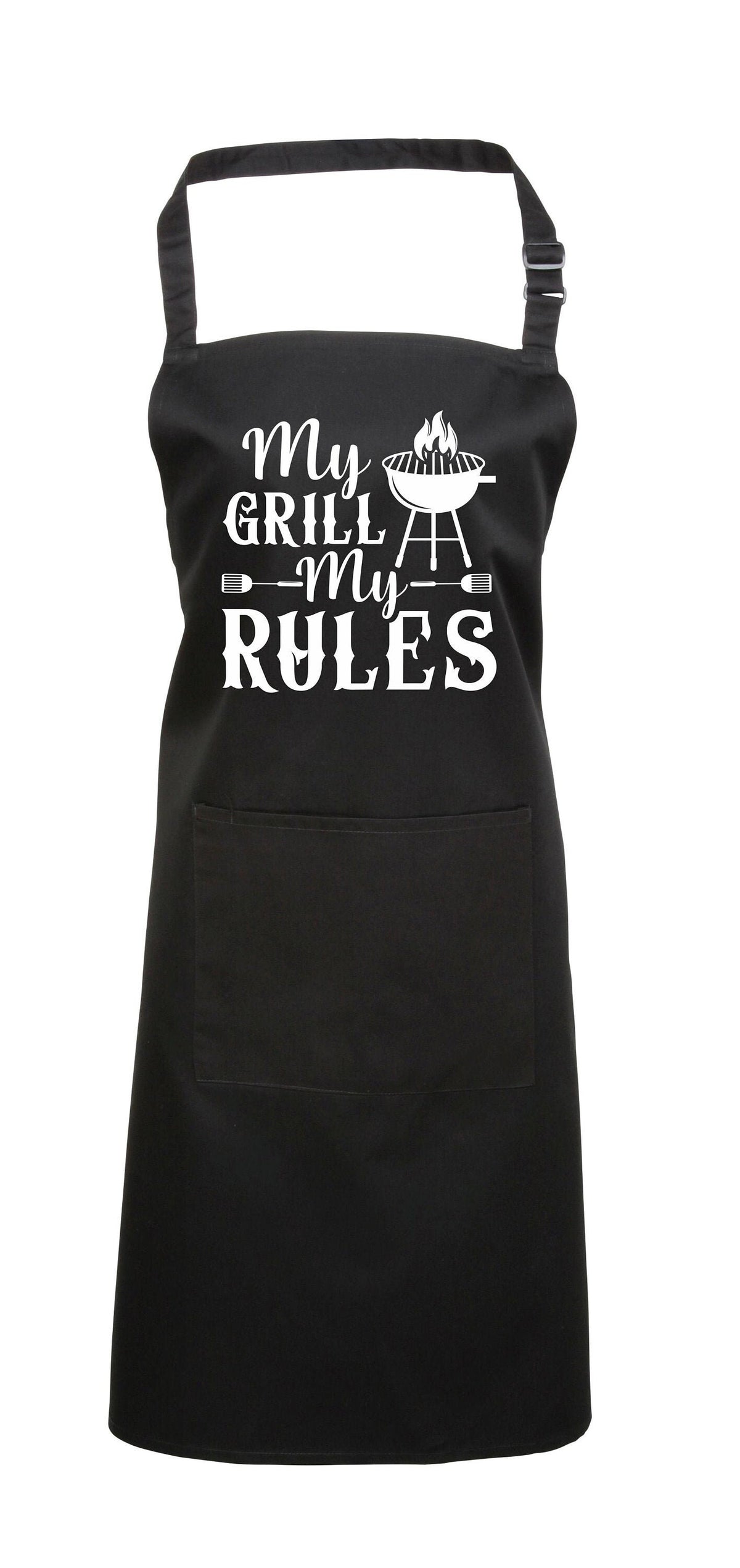 Baking Apron Birthday Gifts For Dad Men Bbq Apron Cooking Apron With Pocket My Grill My Rules Mens Apron Womens Barbecue Apron Birthday Graphic Tee – Feel-Good Design · Must-Have Style