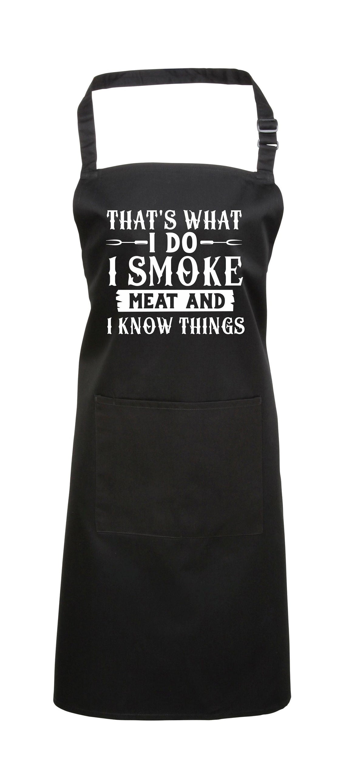 Baking Apron Birthday Gifts For Dad Mens Bbq Apron Cooking Apron With Pocket Thats What I Do I Smoke Meat Mens Apron Barbecue Apron Chef Graphic Tee – Cozy Vibes · Great Gift For Fans