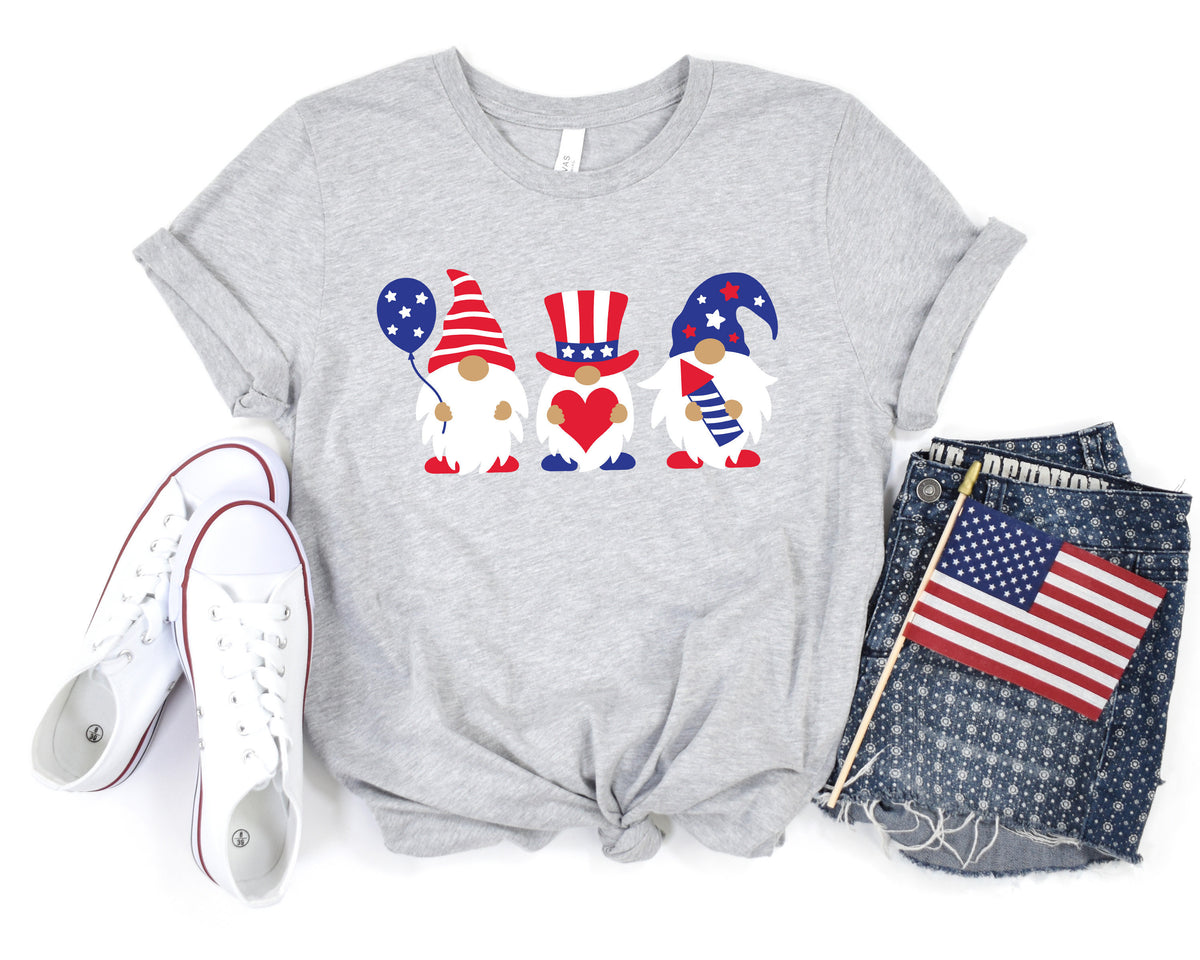 4th Of July Gnomes ShirtFreedom Shirt Fourth Of July Shirt Patriotic Shirt Independence Day Shirts Patriotic Family ShirtsMemorial Day Graphic Tee – Premium Graphic · Perfect For Daily Wear