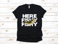 Here Fishy Fishy TShirt Funny Fisher Shirt Fisherman Tank Top Hoodie Sweatshirt Long Sleeve Child Apparel Gift Hoodie – Fan Favorite · Great Gift For Fans