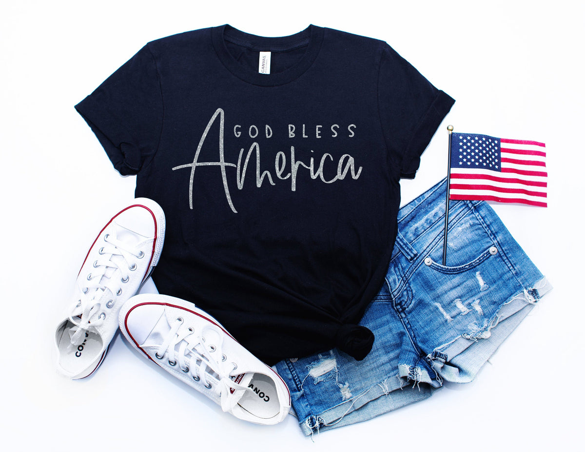 4th of July 2022 ShirtFreedom ShirtFourth Of July ShirtPatriotic ShirtIndependence Day ShirtsPatriotic Family ShirtsGod Bless America Graphic Tee – Aesthetic Look · Top Pick For Any Outfit