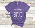 Blessed Bunica Grandma Tshirt Romanian Grandmother Gift Idea for Mother39s Day Birthday Christmas or Pregnancy Reveal Announcement Graphic Tee – Warm & Stylish · Must-Have Style