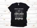 Airplane Mechanic TShirt Funny Plane Mechanic Can39t Fix Stupid Shirt Tank Top Hoodie Sweatshirt Long Sleeve Apparel Gift Hoodie – Warm & Stylish · Top Pick For Any Outfit