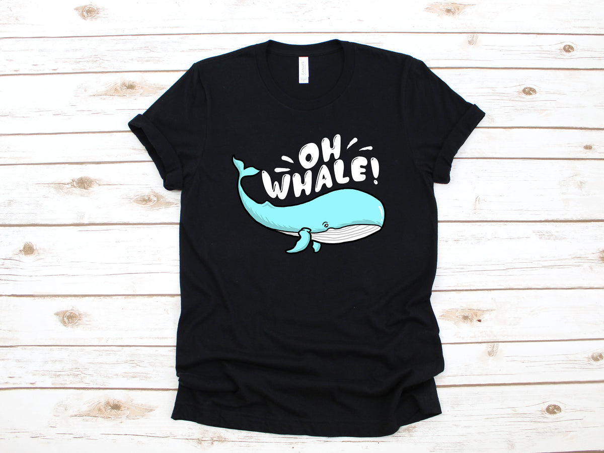 Oh Whales TShirt Funny Whales TShirt Cute Whale Tank Top Hoodie Sweatshirt Long Sleeve Hoodie – Everyday Comfort · Must-Have Style