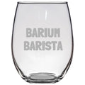 Funny Radiology Present Stemless Wine Glass Radiologist Radiologic Technologist Rad Tech Gift Radiographer Barium Barista Graphic Tee – Soft Feel · Perfect For Daily Wear