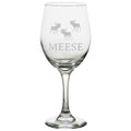 Moose Gifts Moose Lover Gift Moose Present Moose Wine Glass Meese Graphic Tee – Bold Style · Great Gift For Fans