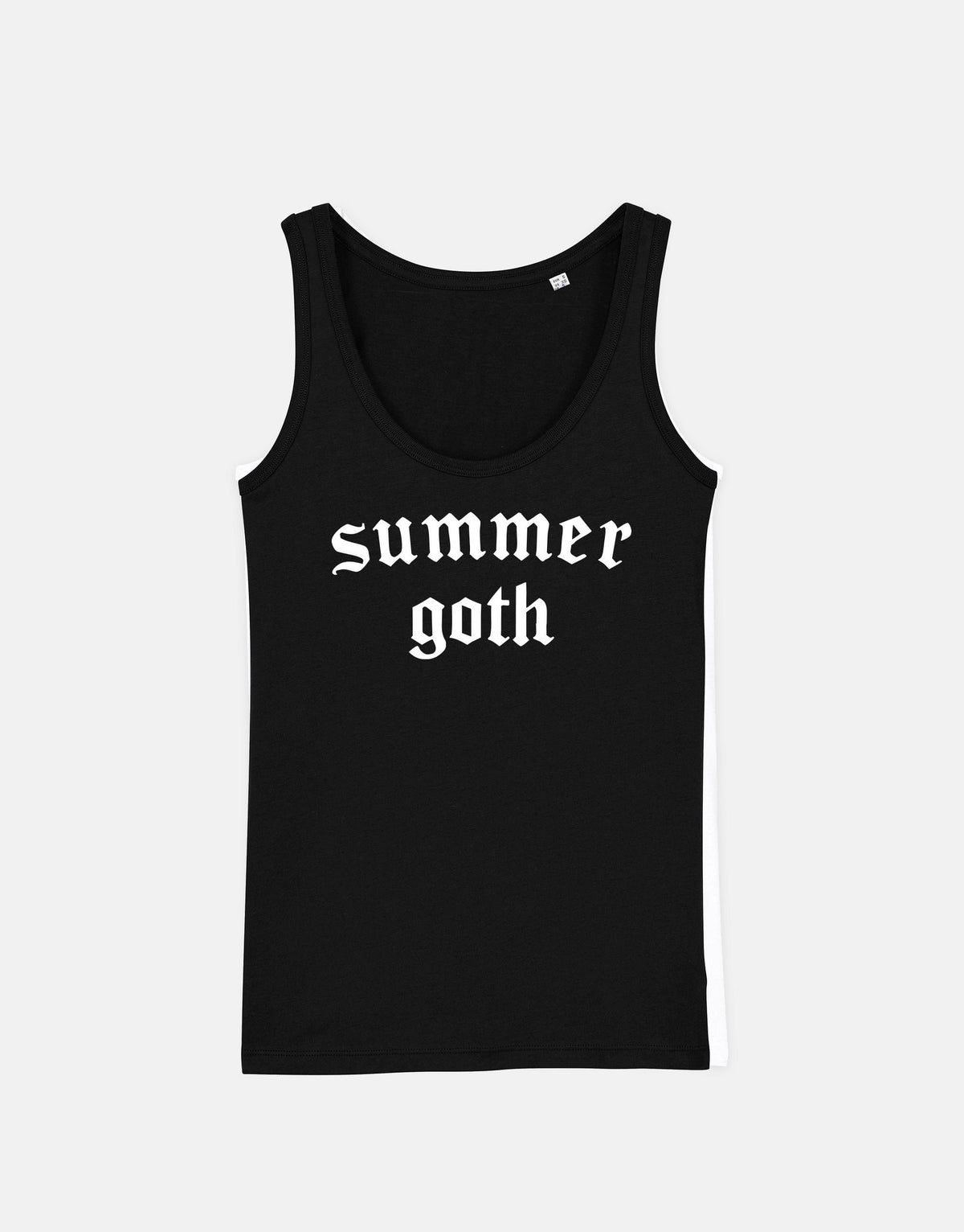 Summer Goth Tank Top Goth Summer Vest Black Gothic Tank Top Summer Goth Fashion Tank Top – Warm & Stylish · Top Pick For Any Outfit