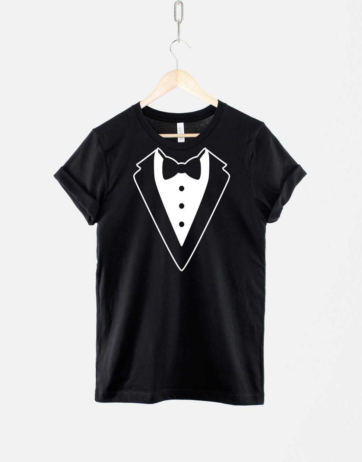 Tuxedo TShirt Black Tux Shirt Tux Print TShirt Tuxedo Print Shirt Graphic Tee – Soft Feel · Trending Graphic Apparel