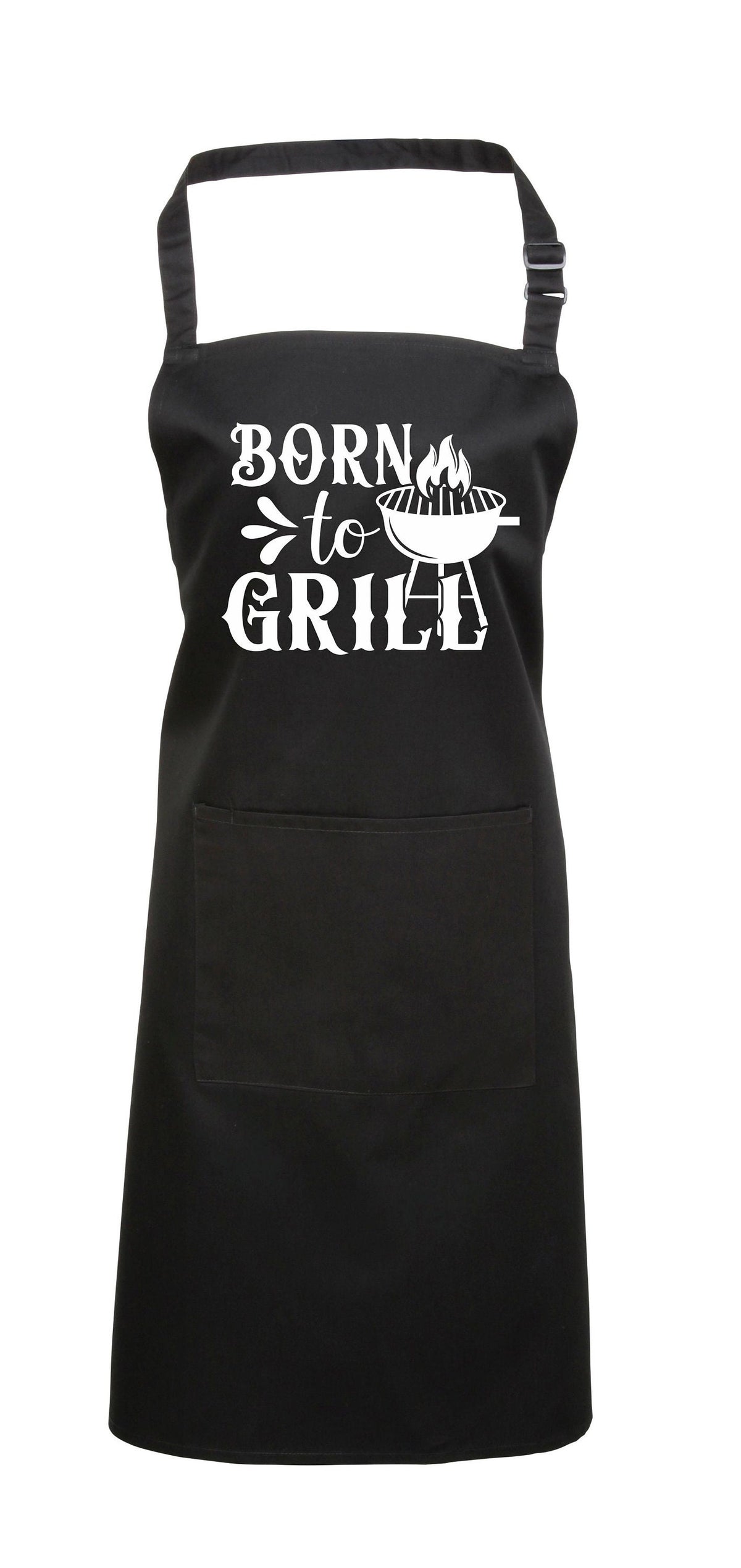 Baking Apron Birthday Gifts For Dad Men Bbq Apron Cooking Apron With Pocket BORN TO GRILL Mens Apron Womens Barbecue Chef Baking Apron Graphic Tee – Aesthetic Look · Trending Graphic Apparel