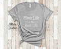Mimsy Life Is The Best Grandma Tshirt Special Grandmother Gift Idea for Mother39s Day Birthday Christmas or Pregnancy Reveal Announcement Graphic Tee – Premium Graphic · High-Quality Print