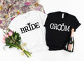 Bride and Groom ShirtWedding ShirtBride Groom Shirt SetJust Married ShirtHoneymoon TShirtsMr Mrs ShirtNewly Married Tee Graphic Tee – Feel-Good Design · Top Pick For Any Outfit