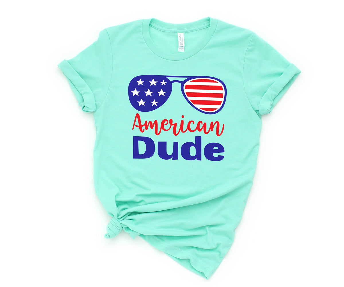 All American Dude Shirt Merica Sunglasses Shirt 4th Of July Shirt Independence Day Shirt Fourth Of July Shirt God Bless America Graphic Tee – Fan Favorite · Top Pick For Any Outfit