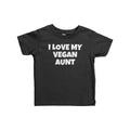 Funny Baby Vegan Shirt Vegan Infant Shirt I Love My Vegan Aunt Cute vegan Baby Tee Baby Gift Idea Many Sizes and Colors Graphic Tee – Easygoing Wear · Great Gift For Fans