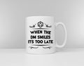 Dungeons and Dragons Inspired Mug When The DM Smiles It39s Too Late Mug DD Dungeon Master Coffee Mug Graphic Tee – Everyday Comfort · Great Gift For Fans