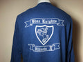 Vintage 80s Blue Knights Illinois Backprint Blue Long Sleeve T Shirt Size XL Graphic Tee – Bold Style · High-Quality Print