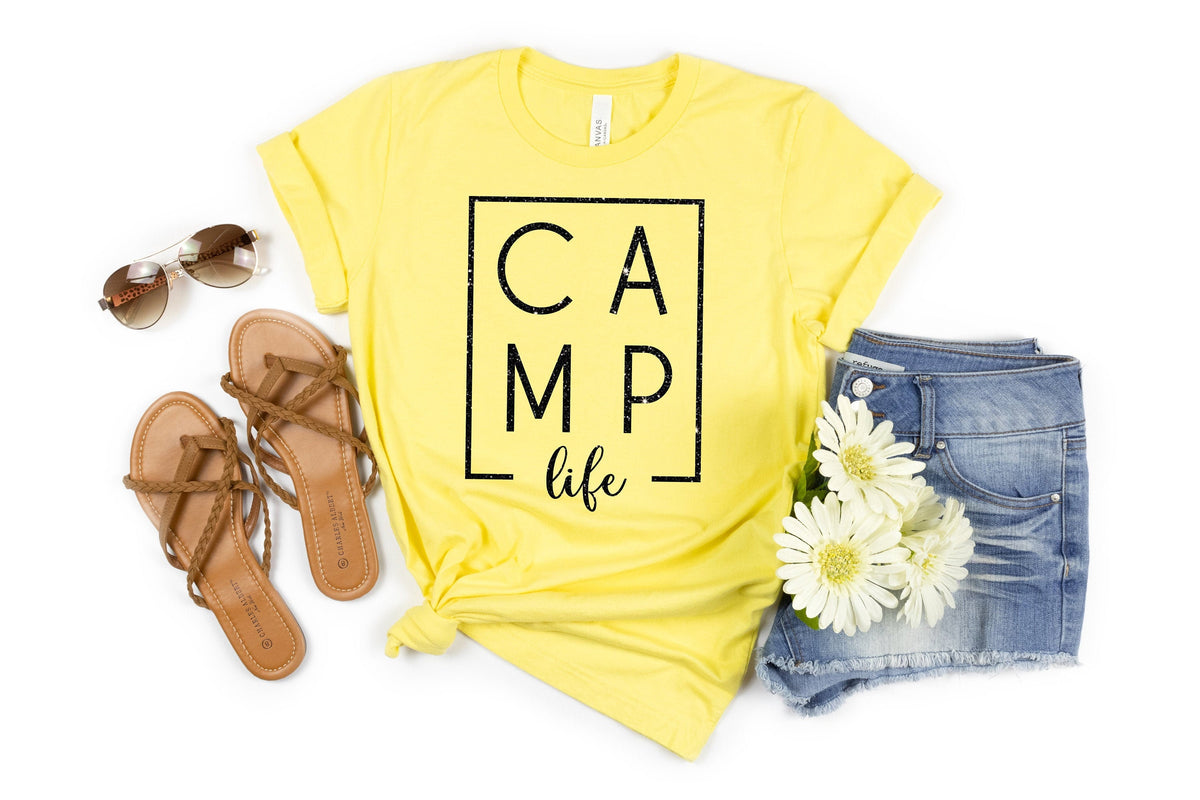Camping Life ShirtCamping ShirtFunny Camping ShirtCamping GiftCamper ShirtCamp Squad T shirtMatching Friends Camping ShirtRoad Trip Graphic Tee – Feel-Good Design · Trending Graphic Apparel