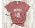 Blessed Nana Grandma Tshirt Special Grandmother Gift Idea for Mother39s Day Birthday Christmas or Pregnancy Reveal Announcement Graphic Tee – Premium Graphic · Top Pick For Any Outfit
