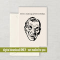 Vampire Birthday Card Vampire Printable Card Vampire Greeting Card Have a Sucking Great Birthday Digital Download Last Minute Card Graphic Tee – Feel-Good Design · Must-Have Style
