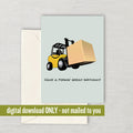 Forklift Birthday Card Forklift Operator Card Forklift Driver Card Forklift Printable Forkin Great Birthday Digital Download Graphic Tee – Everyday Comfort · Top Pick For Any Outfit