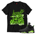 NEW L Unisex Shirt Match Jordan 6 Electric Green Graphic Tee – Feel-Good Design · Trending Graphic Apparel