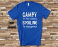 Gampy Is My Name Grandpa Tshirt Special Grandfather Gift Idea for Father39s Day Birthday Christmas or Pregnancy Reveal Announcement Graphic Tee – Premium Graphic · Great Gift For Fans