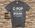 GPop Is My Name Grandpa Tshirt Special Grandfather Gift Idea for Father39s Day Birthday Christmas or Pregnancy Reveal Announcement Graphic Tee – Premium Graphic · Perfect For Daily Wear