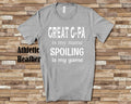 Great Gpa Is My Name Great Grandpa Tshirt Special Grandfather Gift Idea for Father39s Day Birthday Christmas Pregnancy Reveal Announcement Graphic Tee – Cozy Vibes · Must-Have Style