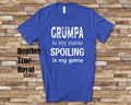 Grumpa Is My Name Grandpa Tshirt Special Grandfather Gift Idea for Father39s Day Birthday Christmas or Pregnancy Reveal Announcement Graphic Tee – Warm & Stylish · Must-Have Style