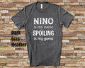 Nino Is My Name Godfather Tshirt Mexican Spanish Godfather Gift Idea for Father39s Day Birthday Christmas Pregnancy Reveal Announcement Graphic Tee – Cozy Vibes · High-Quality Print