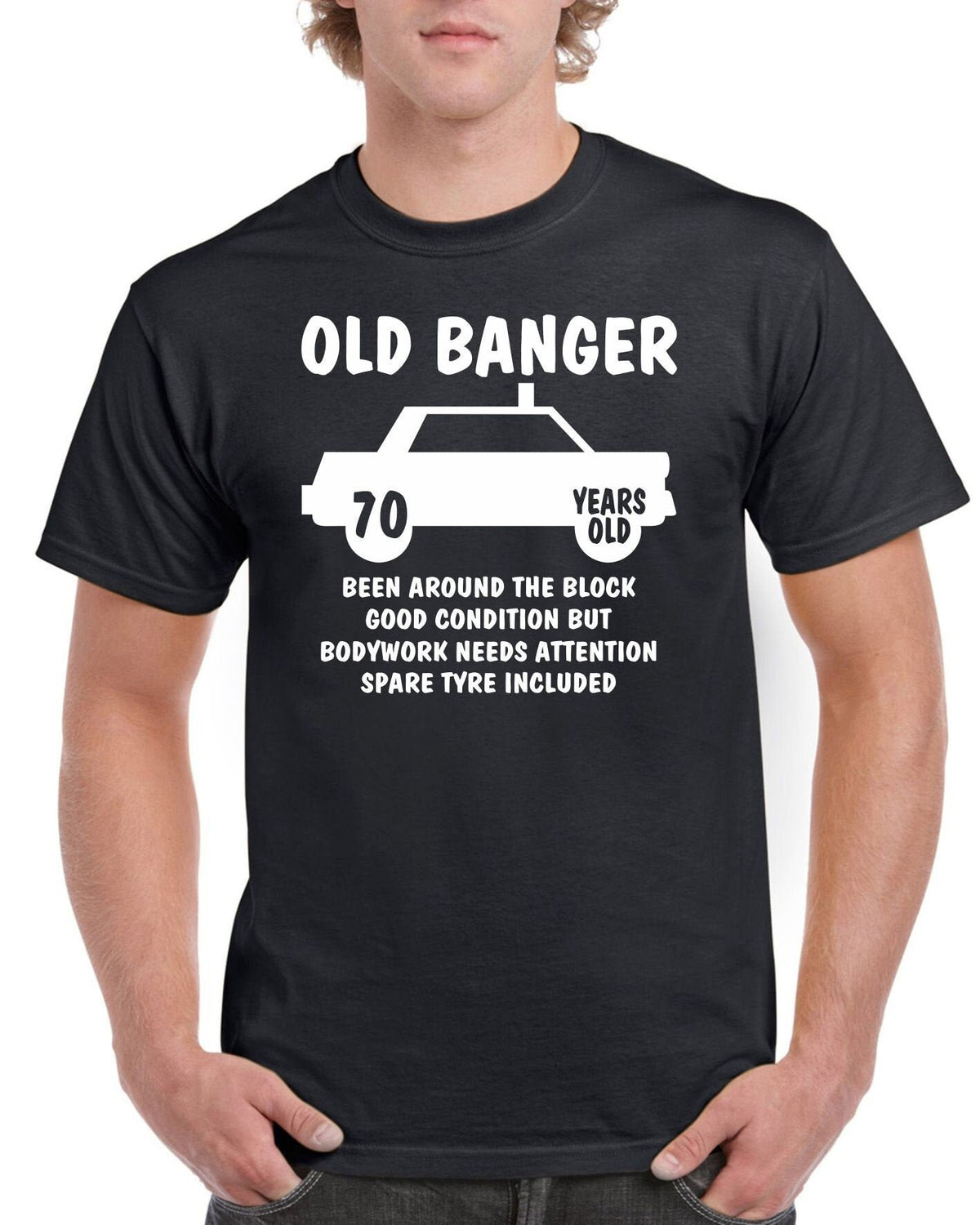 Men39s 70th Birthday Gift TShirts Old Banger 1955 Funny Cotton Tee 70 Years Old Graphic Tee – Warm & Stylish · Top Pick For Any Outfit