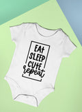 Baby Bodysuit Eat Sleep Cute Repeat Funny Baby Vest Baby Shower Gift New Baby Gift Baby Onesie Graphic Tee – Fan Favorite · Must-Have Style