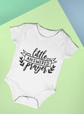 Baby Bodysuit Little Answered Prayer Funny Baby Vest Baby Shower Gift New Baby Gift Baby Onesie Graphic Tee – Aesthetic Look · Perfect For Daily Wear