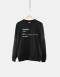 Personalised Funtie Sweatshirt Funtie Definition Sweater Fun Auntie Shirt Cool Aunt Sweatshirt Favorite Auntie Best Aunt Ever Sweatshirt – Easygoing Wear · High-Quality Print