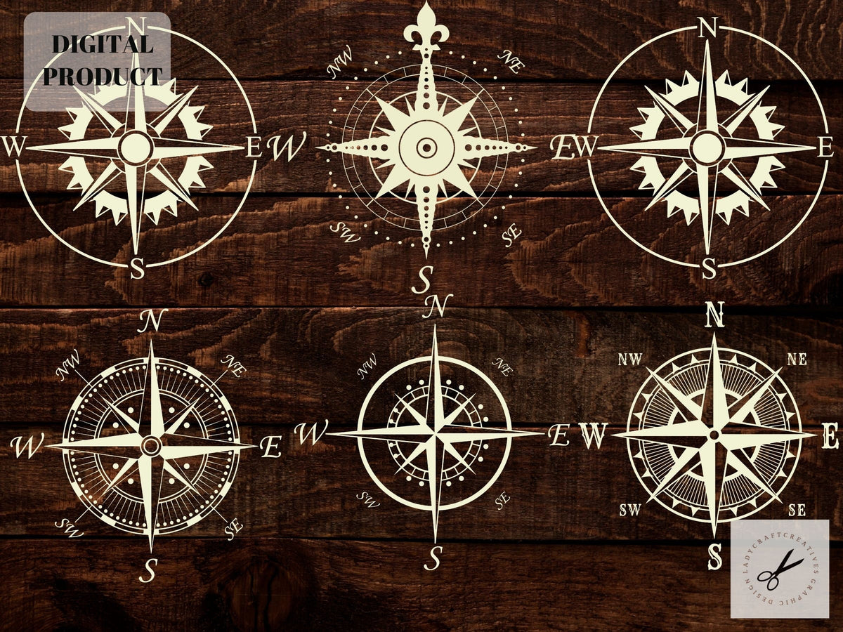 Compass svg Compass Rose svg Nautical Compass svg Compass Star PNG PNG and Cricut SVG Bundle Graphic Tee – Cozy Vibes · Perfect For Daily Wear
