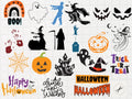 Halloween svg bundle Halloween Cliparts Halloween Icons Halloween Svg PNG and Cricut svg Bundle Graphic Tee – Cozy Vibes · Great Gift For Fans