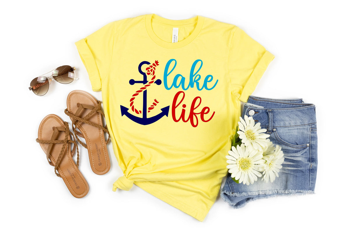 Lake life Shirt Lake Shirt Gift for Travel Lover Gift for Adventurer Wildlife ShirtsVacation ShirtsGift for HerCamper Shirt Lakelife Graphic Tee – Cozy Vibes · Great Gift For Fans