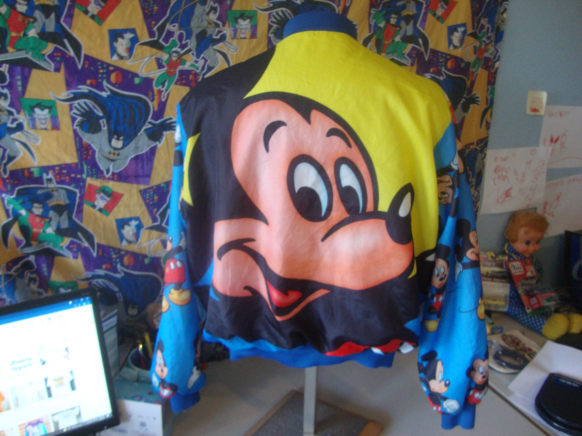 Vintage 9039s Mickey Mouse Cartoon Chalk Line Walt Disney Fanimation Jacket XL Graphic Tee – Everyday Comfort · Great Gift For Fans