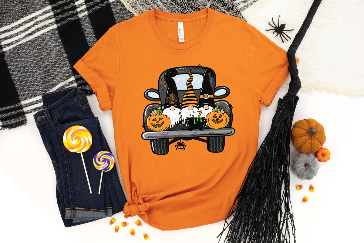 Halloween Truck Shirt Halloween Gnomes shirtHalloween PartyHalloween TshirtHocus Pocus ShirtHalloween Funny TeeHalloween Spooky Shirt Graphic Tee – Easygoing Wear · Great Gift For Fans