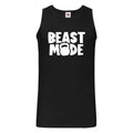 Mens Gym Tank Top Workout Top Funny Gym Vest Unisex Gym Vest Weightlifting Shirt Fitness Vest Beast Mode Tank Top – Soft Feel · High-Quality Print