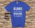 Bubbe Is My Name Grandpa Tshirt Jewish Yiddish Grandfather Gift Idea for Father39s Day Birthday Christmas or Pregnancy Reveal Announcement Graphic Tee – Feel-Good Design · Trending Graphic Apparel