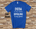 Deda Is My Name Grandpa Tshirt Russian Czech Grandfather Gift Idea for Father39s Day Birthday Christmas or Pregnancy Reveal Announcement Graphic Tee – Warm & Stylish · Trending Graphic Apparel