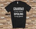 Granddad Is My Name Grandpa Tshirt Special Grandfather Gift Idea for Father39s Day Birthday Christmas or Pregnancy Reveal Announcement Graphic Tee – Easygoing Wear · Perfect For Daily Wear