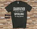 Grandfather Is My Name Grandpa Tshirt Special Grandfather Gift Idea for Father39s Day Birthday Christmas or Pregnancy Reveal Announcement Graphic Tee – Soft Feel · Great Gift For Fans