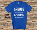 Grumps Is My Name Grandpa Tshirt Special Grandfather Gift Idea for Father39s Day Birthday Christmas or Pregnancy Reveal Announcement Graphic Tee – Warm & Stylish · Great Gift For Fans