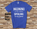 Nonni Is My Name Grandpa Tshirt Italy Italian Grandfather Gift Idea for Father39s Day Birthday Christmas or Pregnancy Reveal Announcement Graphic Tee – Bold Style · Trending Graphic Apparel