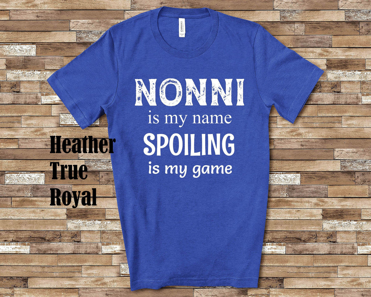Nonni Is My Name Grandpa Tshirt Italy Italian Grandfather Gift Idea for Father39s Day Birthday Christmas or Pregnancy Reveal Announcement Graphic Tee – Bold Style · Trending Graphic Apparel