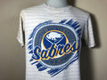 Vintage 90s Buffalo Sabres National Hockey League Sabres Buffalo Striped NHL Grey T Shirt Size M Graphic Tee – Premium Graphic · Trending Graphic Apparel