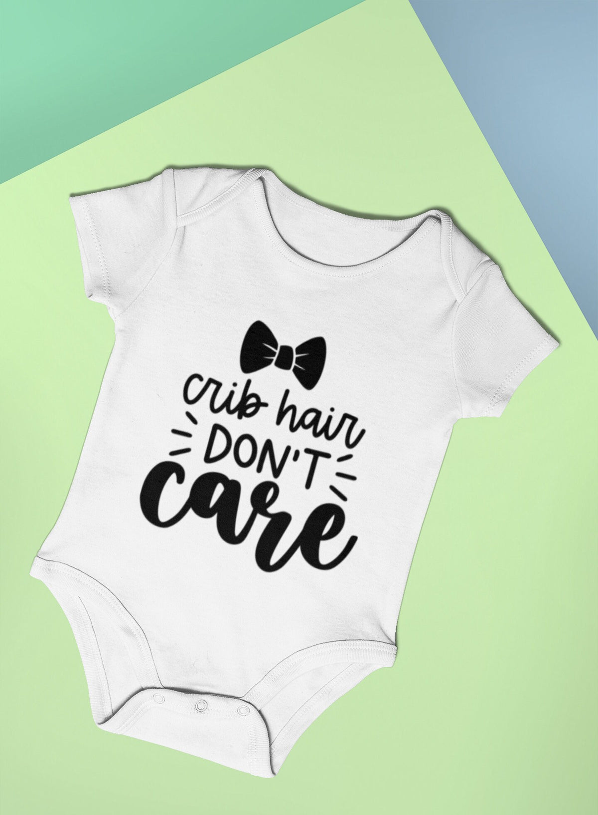 Baby Bodysuit Crib Hair Don39t Care Funny Baby Vest Baby Shower Gift New Baby Gift Baby Onesie Graphic Tee – Premium Graphic · Must-Have Style
