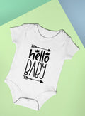Baby Bodysuit Hello Baby Funny Baby Vest Baby Shower Gift New Baby Gift Baby Onesie Graphic Tee – Aesthetic Look · Great Gift For Fans